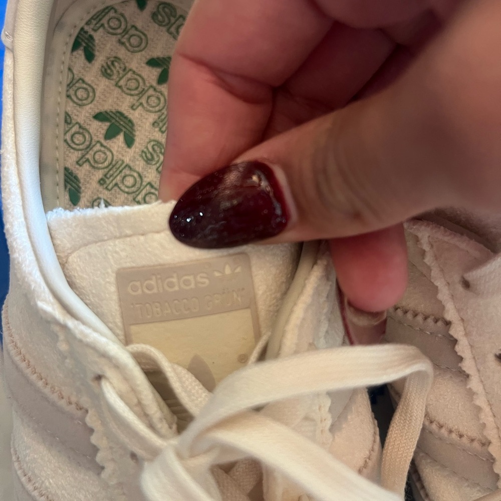 Adidas Tobacco Gruen Cream Bliss Sneakers - Picture 7 of 12